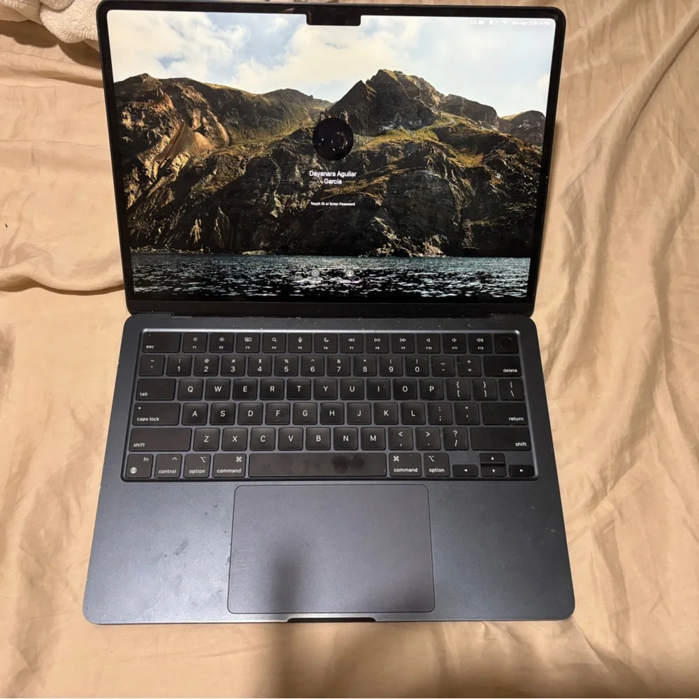MacBook Air midnight finish